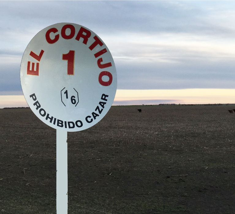 Cartel El Cortijo
